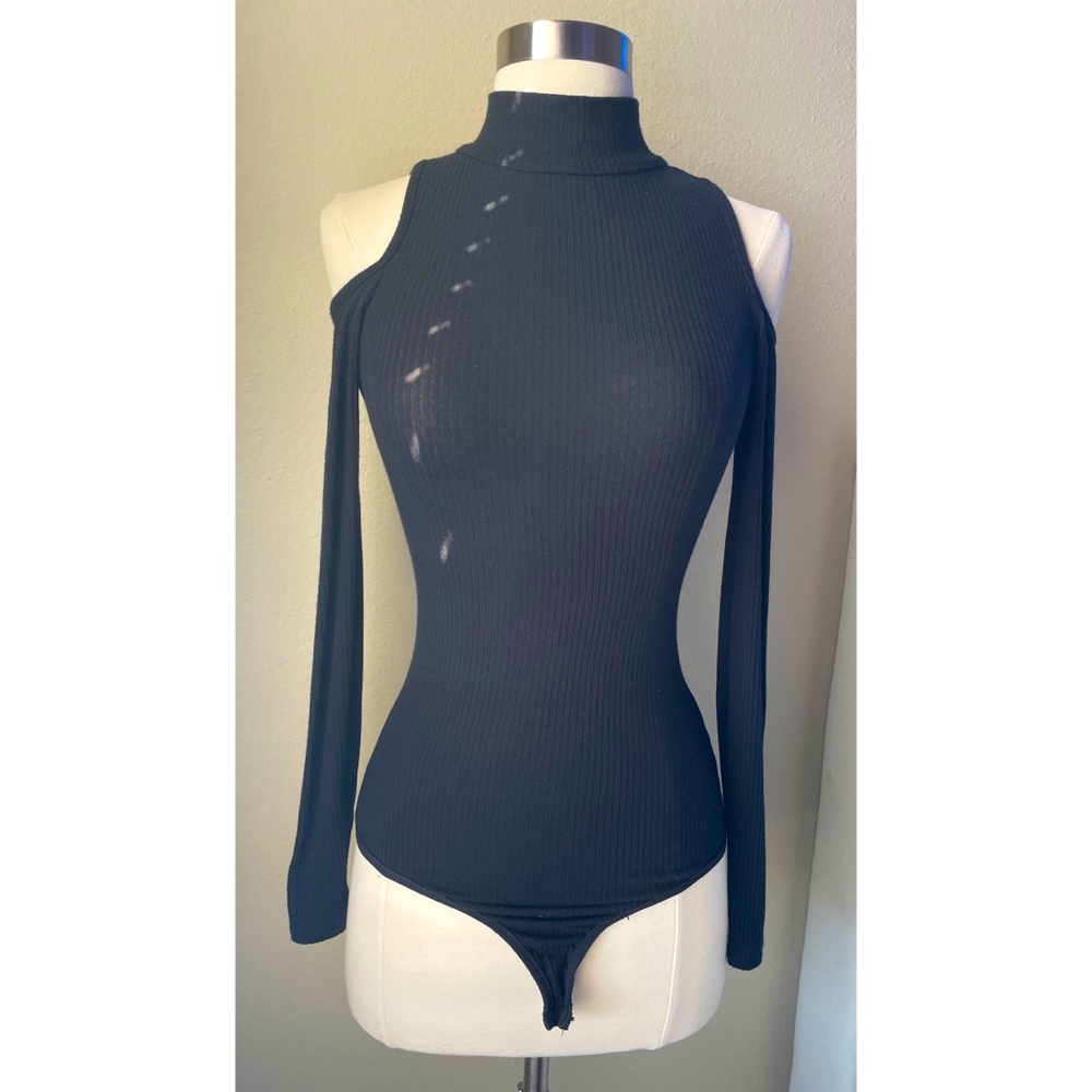 Bebe one-piece long sleeve top, size XS